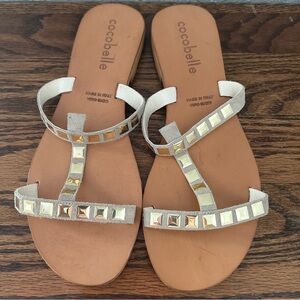 Cocobelle Payne Studded Sandals Womens Size 10